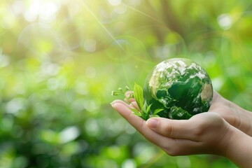 Green Earth Day  Saving Environment for Sustainability