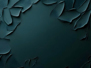 Obraz premium Dark Teal Abstract Paint Background