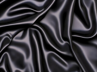 Fototapeta premium Dark Silk Drape Abstract Background Image