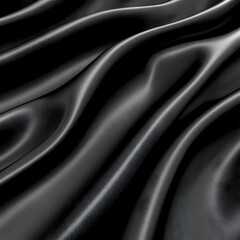 Fototapeta premium Dark Silk Drape 3D Render