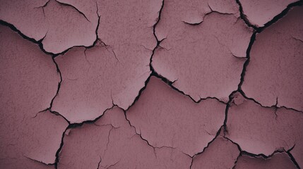 Obraz premium Dried Cracked Earth Texture, Arid Landscape