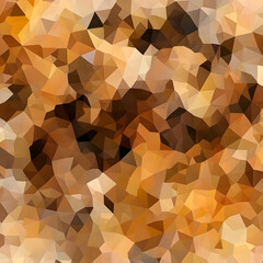Obraz premium Abstract Brown Triangle Background Illustration
