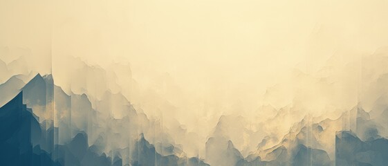 A abstract gradient background,transitioning from light beige to deep blue 