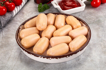 Dietary baby mini chicken sausage