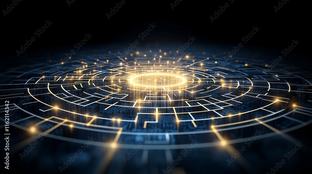 Poster global network data flow visualization abstract