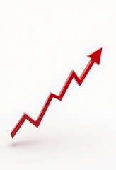 Abstract Financial Analytics: Monochrome Stock Market Charts Highlighting Rising Trends and Investment Opportunities