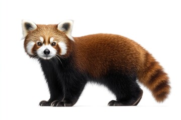 Obraz premium Old Red panda Ailurus fulgens 10 years old portrait