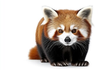 Obraz premium Old Red panda Ailurus fulgens 10 years old portrait