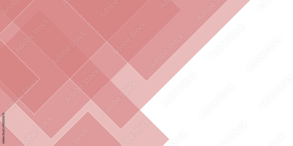 Poster Abstract light pink triangle background. Modern Style Triangle Shaped Translucent Overlapping Planes Geometric Shapes Pattern Colorful abstract geometric background for business Design Template.	