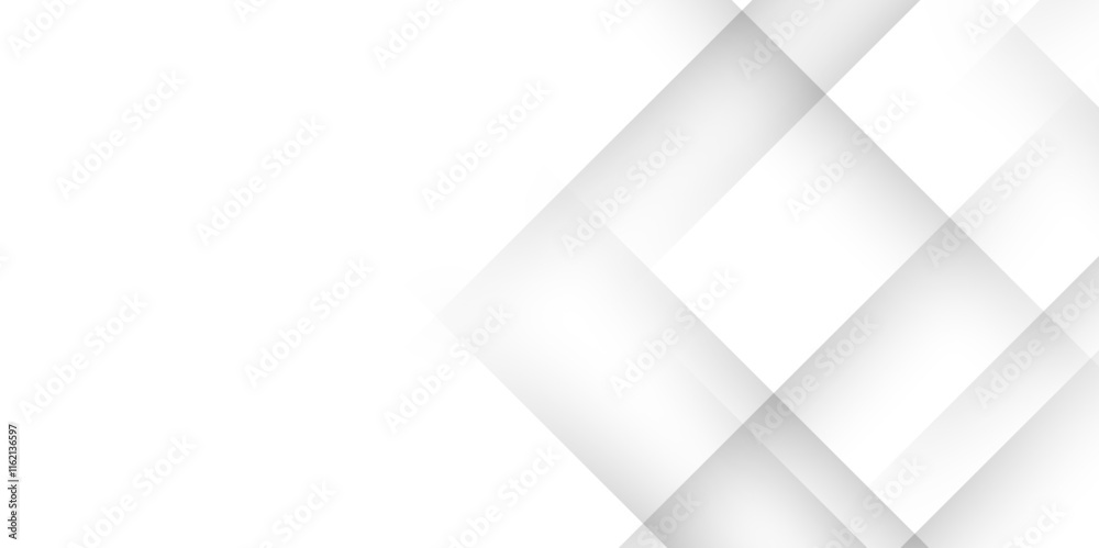 Aufkleber Elegant abstract background with grey lines with shadow. modern abstract gray line light dynamic shape composition background. Gray and white geometric background with copy space. , Modern design.	