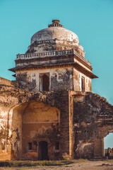 Fototapeta premium Ruins of Rohtas fort, an ancient and historic monument in Jhelum Punjab Pakistan