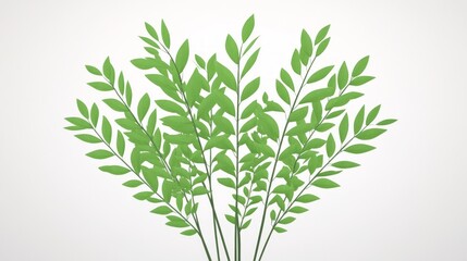 Obraz premium Lush Green Foliage, Vibrant Spring Branches