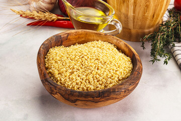 Italian cuisine - dry stelline pasta