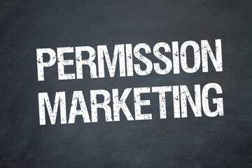 Fototapeta premium Permission Marketing 
