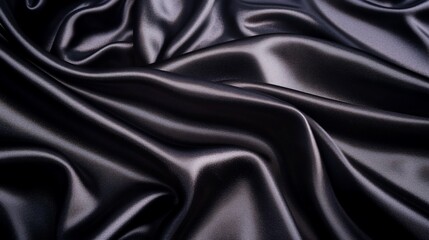 Fototapeta premium black satin background