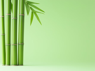 Majestic Central Bamboo Towering in the Frame