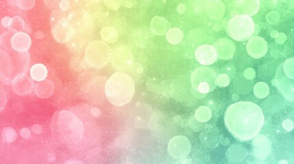 Obraz premium Pastel Bokeh Background Soft, Dreamy Lights
