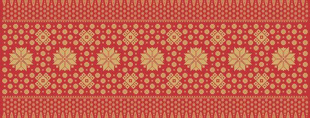 traditional pattern seamless songket