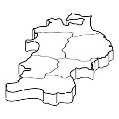 東北地方_アイソメトリックイラスト_02