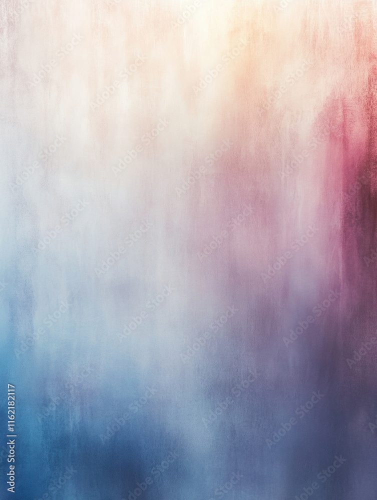 Poster blurry reflections evoke complex human emotions with space for personal thoughts and interpretations