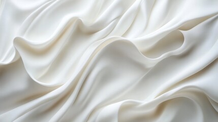 Obraz premium white silk background