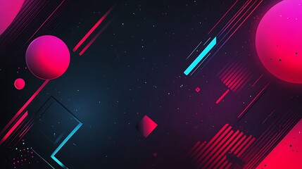 Modern background design, geometric shapes