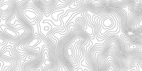 Abstract design with seamless pattern with lines topographic map. geographic contour map paper texture. terrain path isolated on a background. geographic mountain relief. retro topographic map.