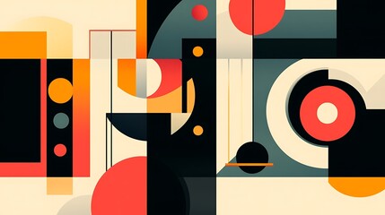 Modern background design, geometric shapes