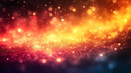 Fototapeta premium Abstract Defocused Bokeh Background with Colorful Light Leaks for Creative Projects