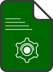 EXE outline strock in colourd  file icon 
