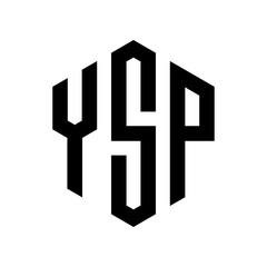 YSP modern monogram logo. with a unique design suitable for business symbols