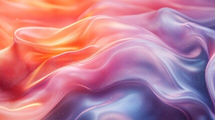 Obraz premium Pastel Colored Holographic Background for Web and App Design