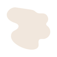 abstract blobs pastel brown for background