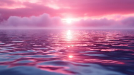 Soothing Ripple Effect with Pastel Sky Background for Text Banners, Health Campaigns, Spa Advertising, Eco-Friendly Themes