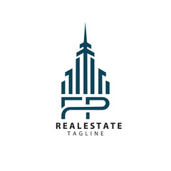 Real Estate Vector Logo Design And logo icon vector design. Rent, sale of real estate vector logo, real estate auction. Vector building logo.