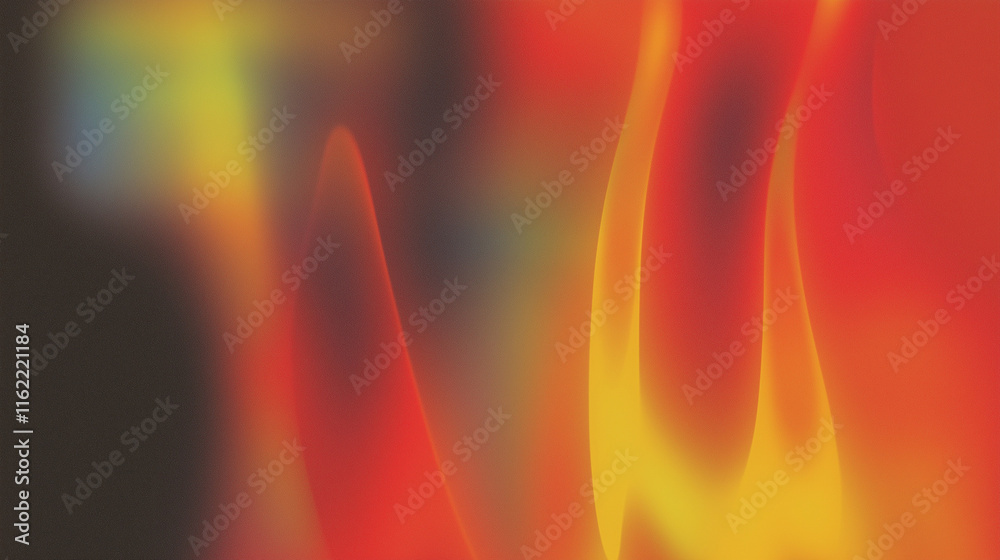 Aufkleber Dreamy Abstract Gradient Background with Soft, Blurred Edges: Perfect for Minimalist and Modern Designs. Ideal for Websites, Posters, and Digital Art.