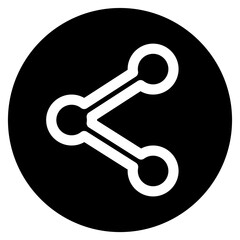 share solid icon