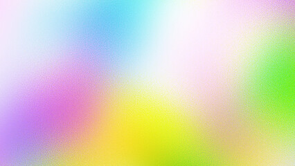 Obraz premium Rainbow Blurred transparent gradient background. Transparent Gritty sand noise overlay background. PNG with grunge texture, distressed effect