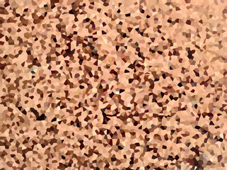 Graphic background of cracked clay surface with crystallization effect