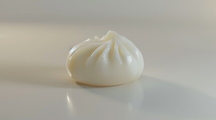 Fototapeta premium AI-generated image of a small steamed bun.