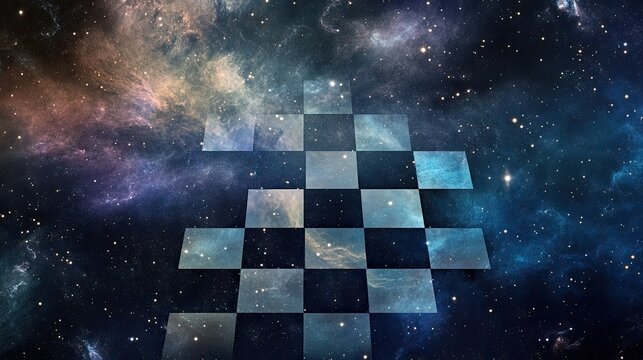 Cosmic Chessboard A Celestial Game Of Strategy