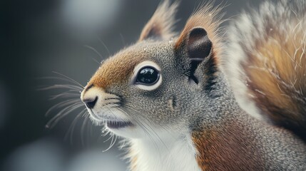 The Squirrel in Close-Up