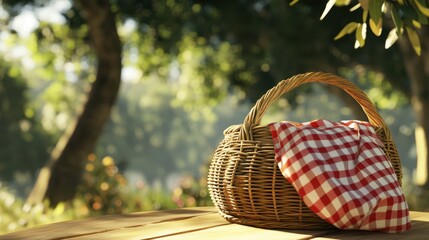 The Picnic Basket in Nature