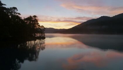 Fototapeta premium The beauty of dawn inspires the soul. 