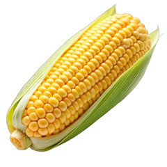 Corn isolated on transparent background