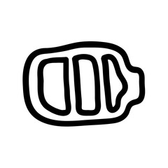 Obraz premium battery icon