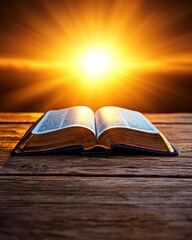 Pensive Wisdom - Soft Light illuminating a open Book, Symbolizing Introverted Contemplation and Knowledge Enrichment