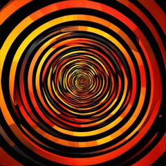 the AI Image Generator, Style Abstract Design with Concentric Circles