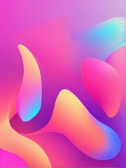 Fototapeta premium the AI Image Generator, Abstract Gradient Background with Smooth