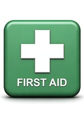 Obraz premium First Aid Sign
